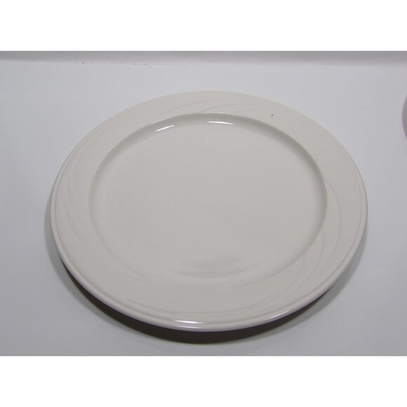 Syracuse China Cascade 12" Round Chop Plate Platter White Ceramic - Picture 1 of 7